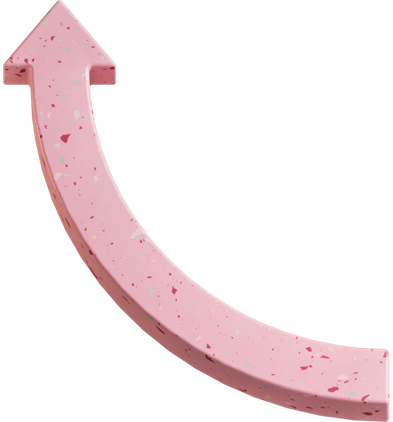 3D Buildable Mindmap Curved Arrow