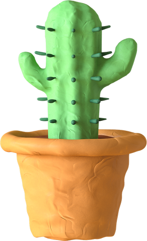 3D Buildable Classroom Cactus
