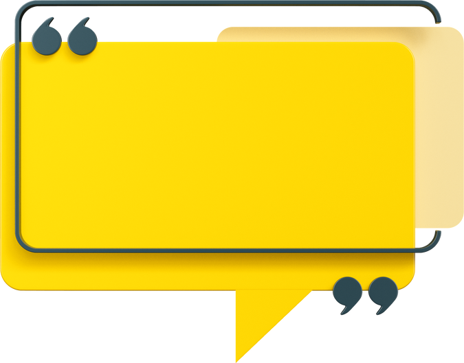 3d rendering of quotes frame box icon isolated 3d render illustration