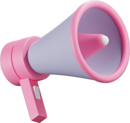 Megaphone  3d