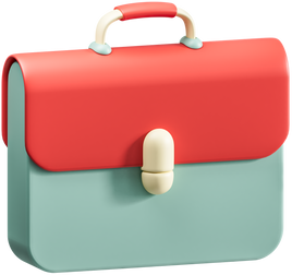 3D Buildable Corporate Briefcase