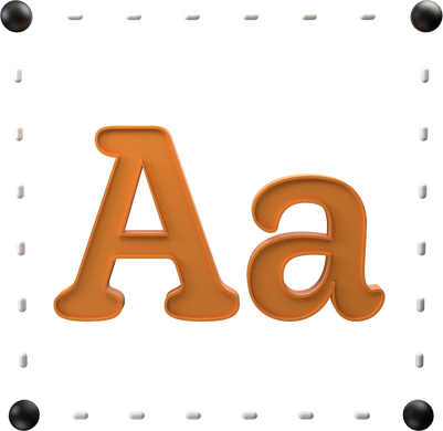 3D Text Box